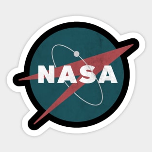 NASA Logo Alternative by © Buck Tee Originals Sticker